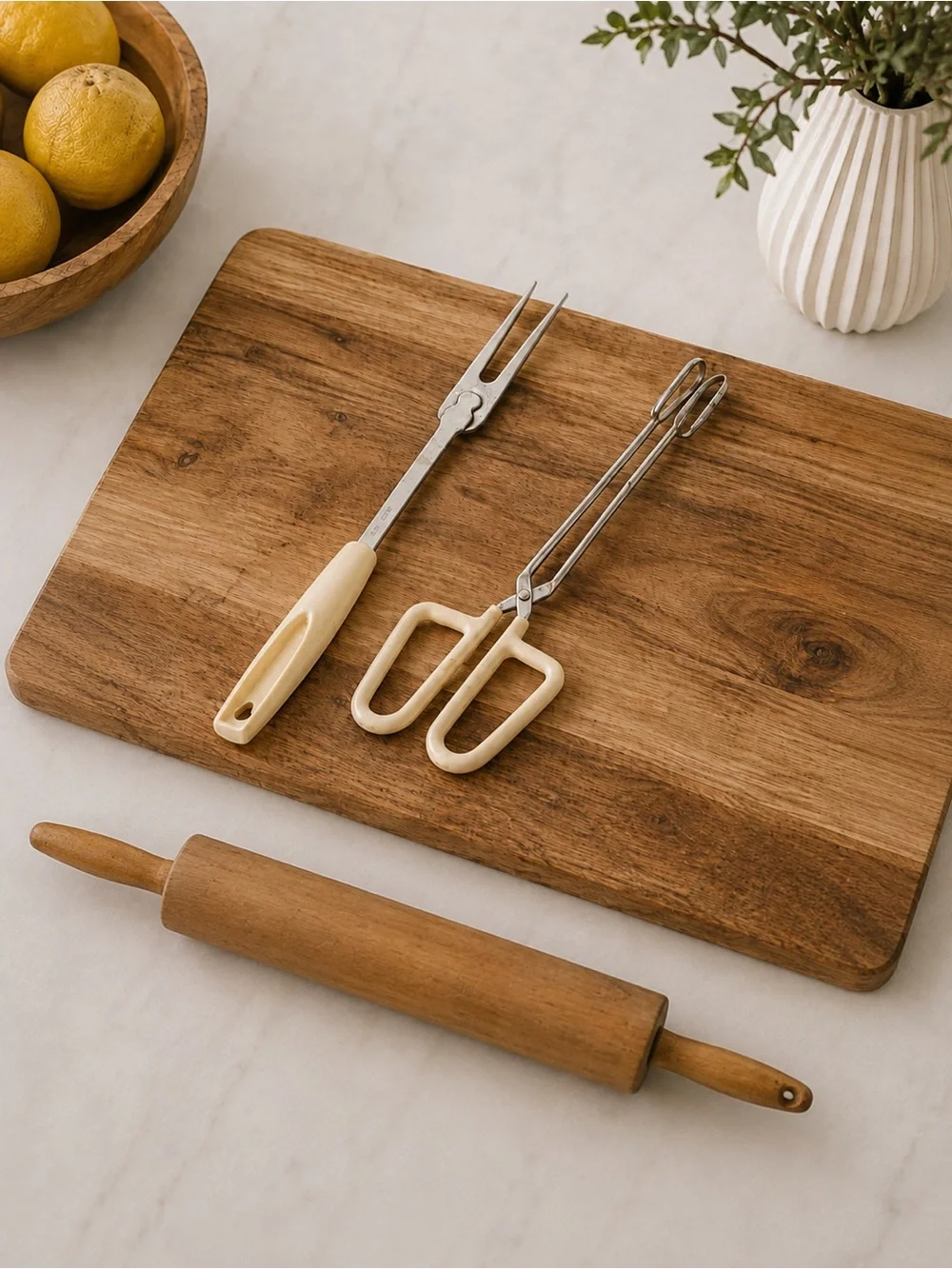ECKO Wooden Rolling Pin Vintage